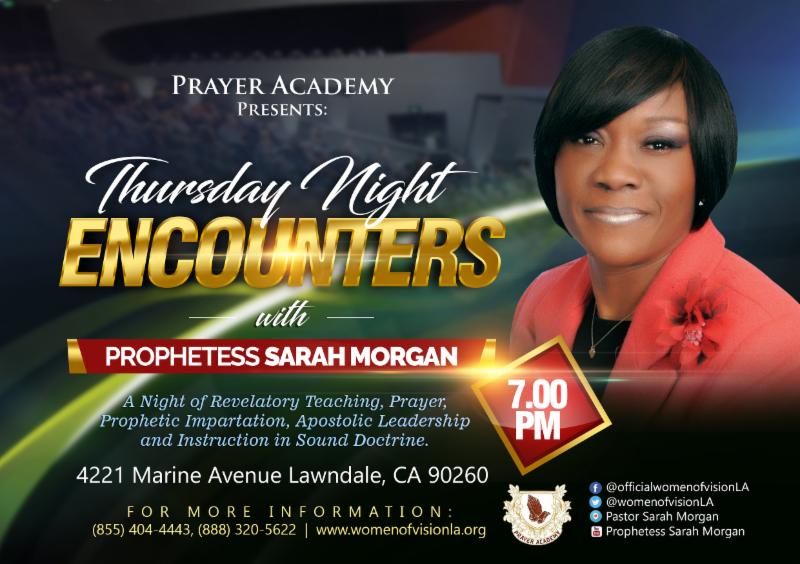 Join in Every Thursday Night for Weekly Mentoring Encounters
